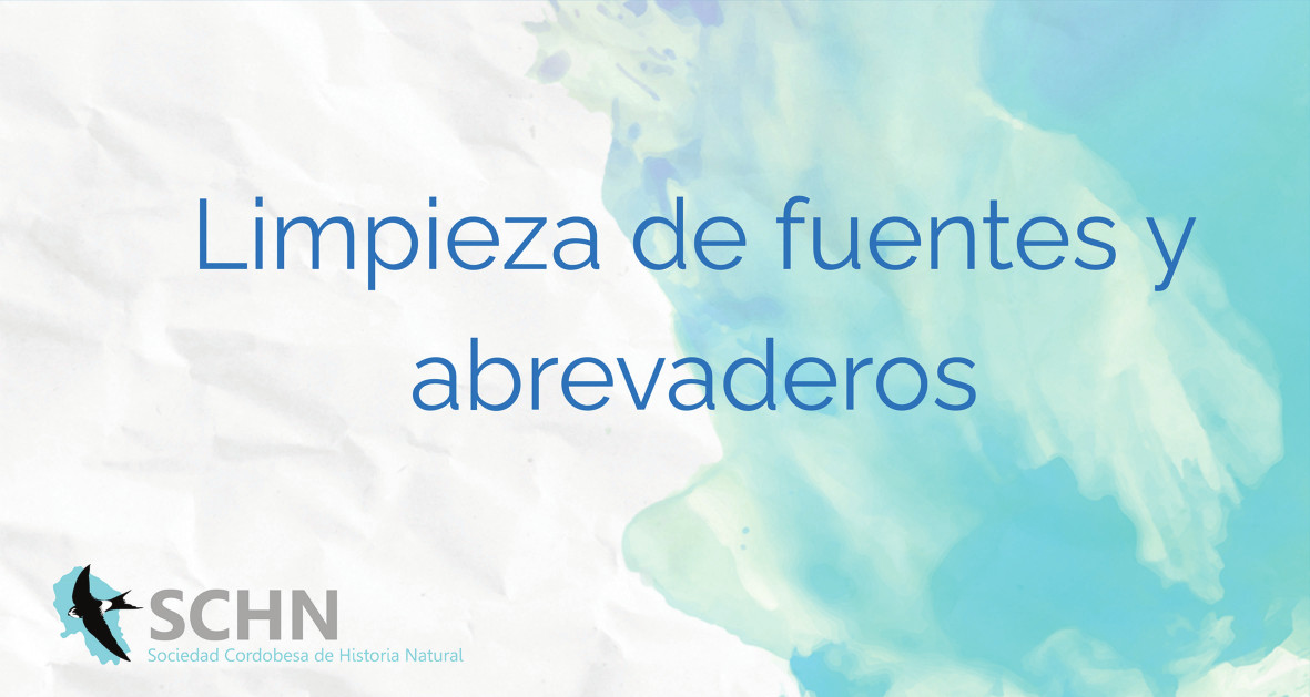 Limpieza de Fuentes y Abrevaderos